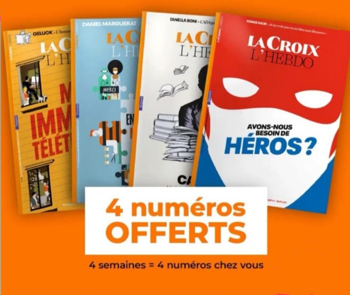 Magazines La Croix L'Hebdo gratuits