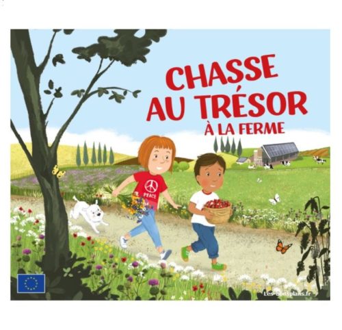 Livre pour enfants " Chasse au trésor à la ferme " gratuit