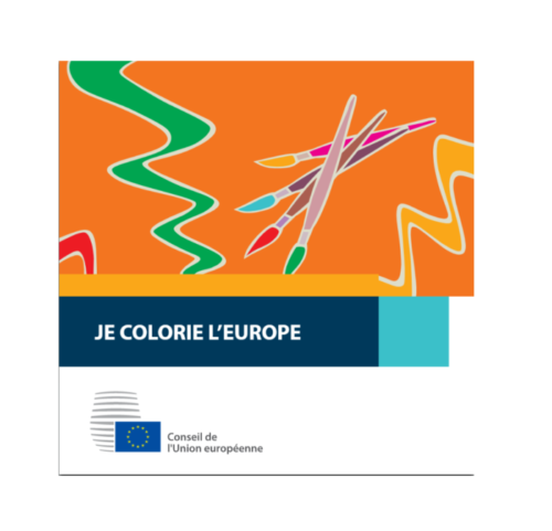 Livre " Je colorie l'Europe " gratuit