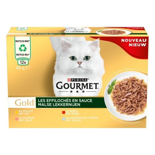 Échantillons gratuits effilochés Gourmet pour chats