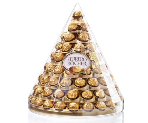 Pyramides Ferrero Rocher gratuites