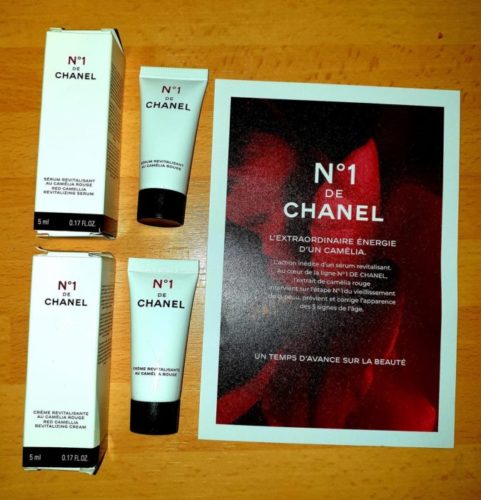 Échantillons gratuits de la routine N°1 Chanel
