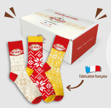 Chaussettes Collector Président gratuites