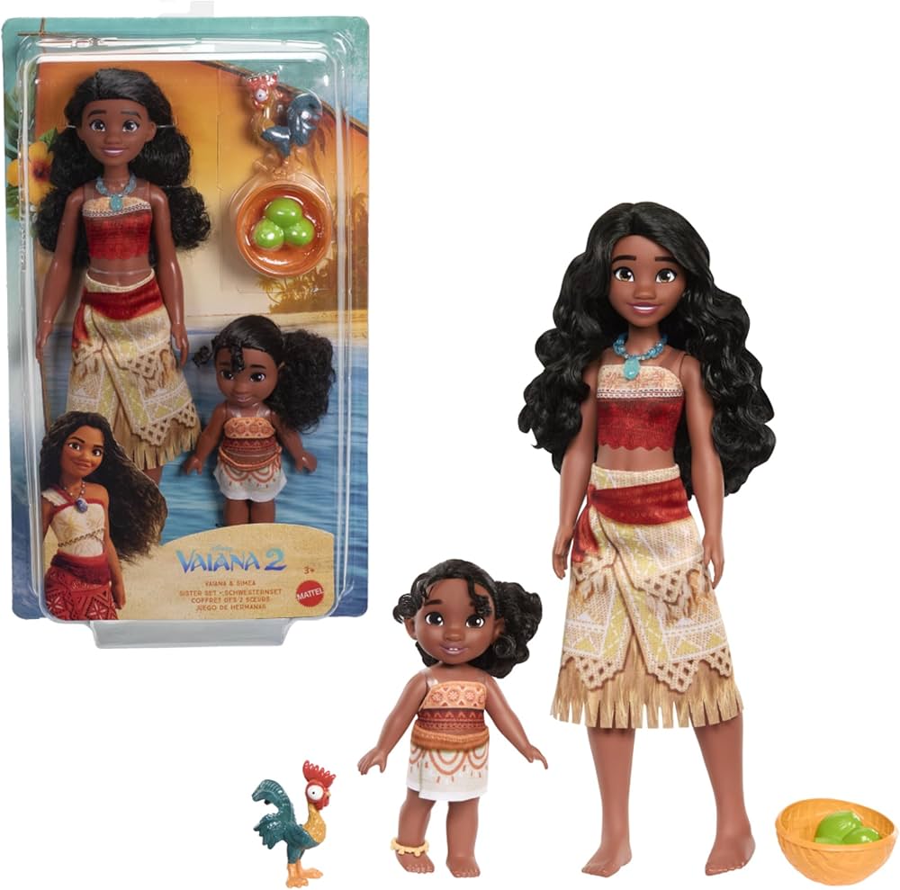 Poupées Vaiana gratuites