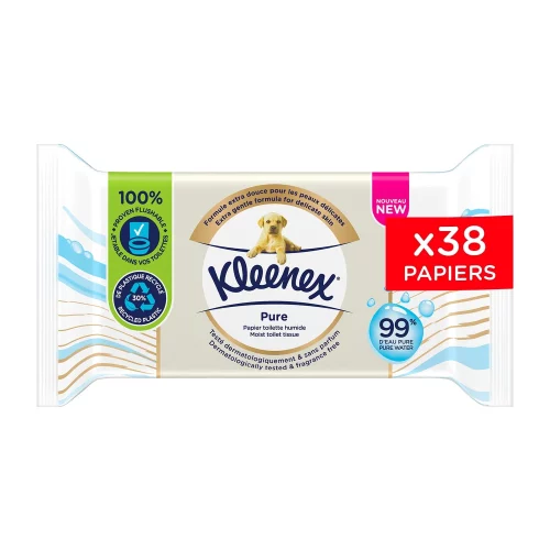 Échantillons gratuits lingettes humide Kleenex