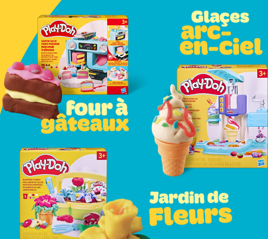 Coffrets Play-Doh gratuits