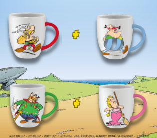 Mugs Astérix & Obélix gratuits