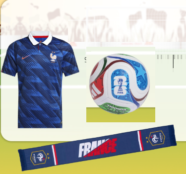 Echarpe Equipe de France gratuite